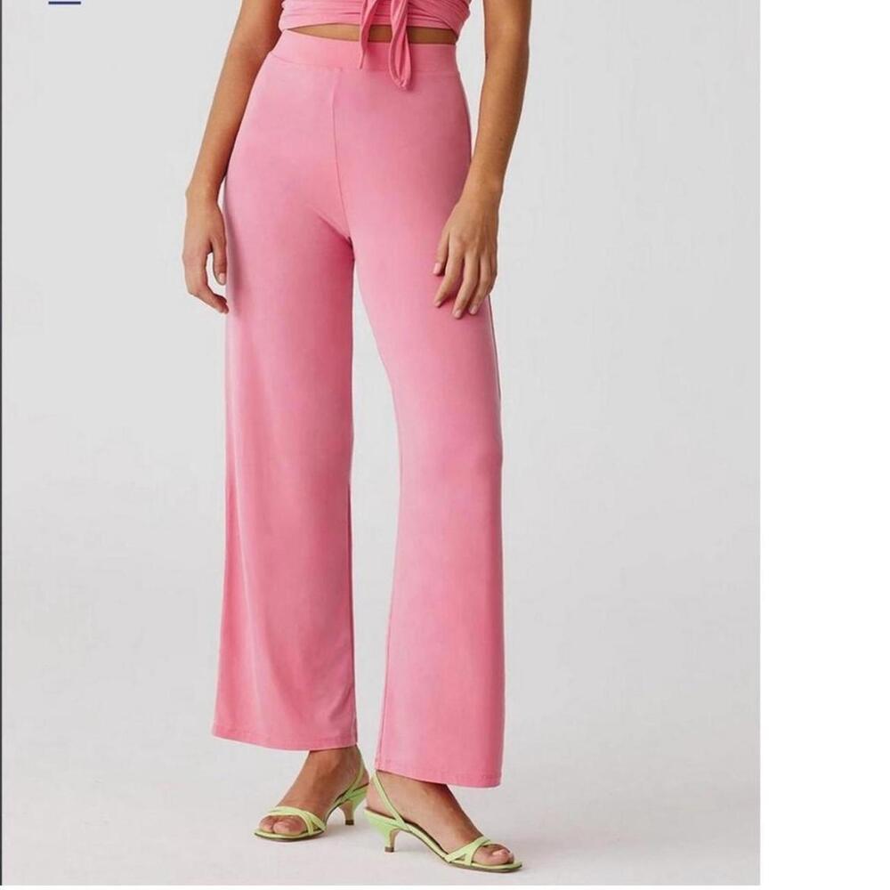 paloma wool pink stretchy pants